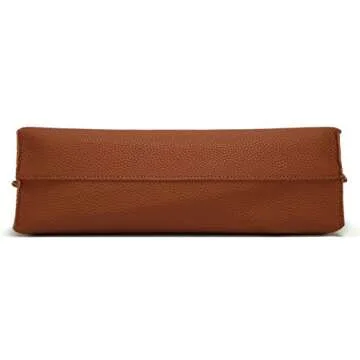 Chic Dreubea Women's Soft Faux Leather Tote Bag