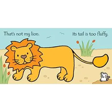 That's Not My Lion Book for Sensory Learning