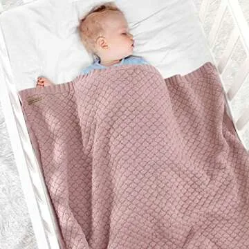 Soft Crochet Blanket for Newborns – mimixiong Baby Blanket