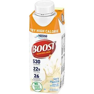 Boost High Calorie Nutritional Drink - Vanilla Flavor 12 Pack