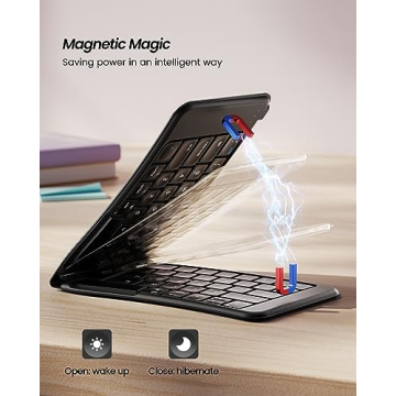 Nulea RT06 Foldable Keyboard for Travel and Comfort