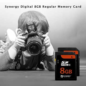 Nikon Coolpix S220 Digital Camera Memory Card 8GB (SDHC) Secure Digital High Capacity Class 4 Flash Card