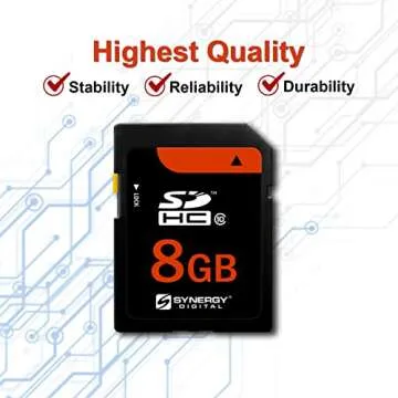 Nikon 8GB SDHC Card for Coolpix S220 Camera Flash