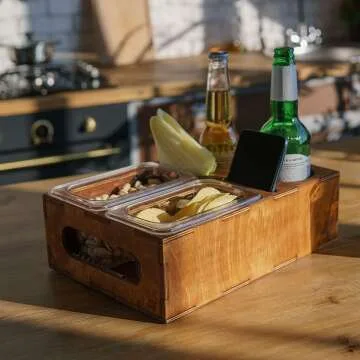 Wood Beer Box - Gift for Beer Lovers and Dads