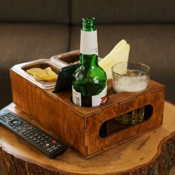 Wood Beer Box - Gift for Beer Lovers and Dads