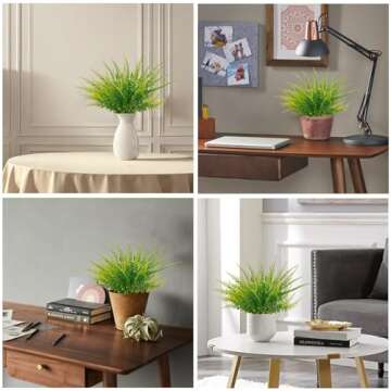 40 Pcs Boston Fake Ferns for Vibrant Home Decor