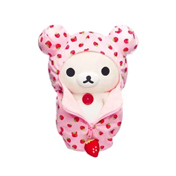 San-X Rilakkuma Sleeping Bag Plush - Adorable Cuddle Buddy