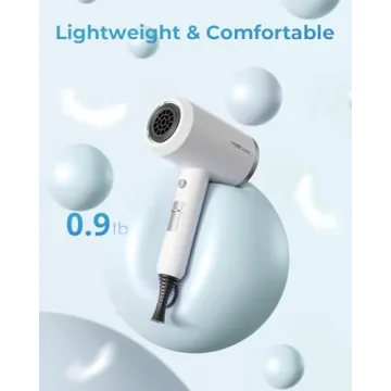 SHRATE Ionic Mini Hair Dryer - Travel & Gift Ready