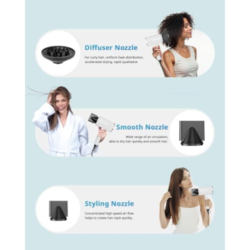 SHRATE Ionic Mini Hair Dryer - Travel & Gift Ready