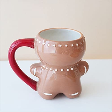 Fun Gingerbread Man Ceramic Coffee Mug for Gifts
