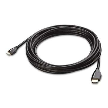 Cable Matters High-Speed 4K Mini HDMI to HDMI Cable - 15ft, HDMI2.0 Ready for Tablets, Nikon, Sony, Canon DSLR, Raspberry Pi Zero