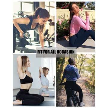 High Waisted Workout Leggings for Women Comfortable Tummy Control