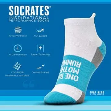 Inspirational Ankle Socks for Women - Gone For a Run