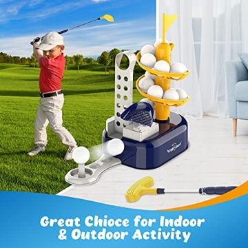 EagleStone Toddler Golf Set, Indoor & Outdoor Fun