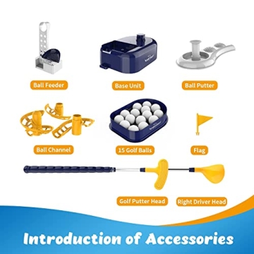 EagleStone Toddler Golf Set, Indoor & Outdoor Fun