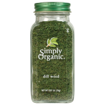 Simply Organic Dill Weed Fresh & Flavorful for Cooking
