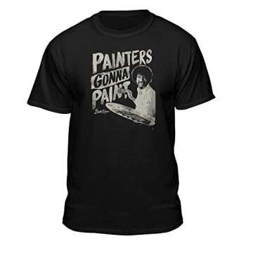 Bob Ross Painters Gonna Paint T-Shirt Navy