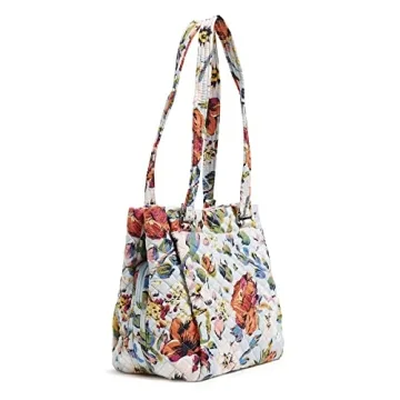 Vera Bradley Recycled Cotton Satchel - Stylish & Lightweight