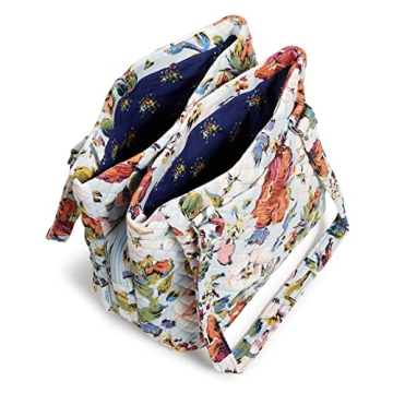 Vera Bradley Recycled Cotton Satchel - Stylish & Lightweight