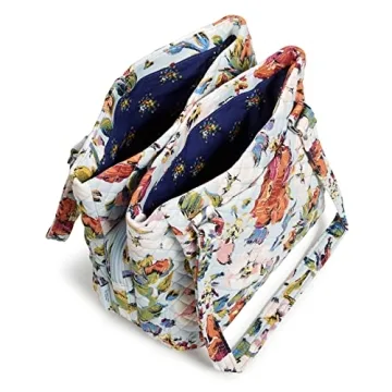 Vera Bradley Recycled Cotton Satchel - Stylish & Lightweight