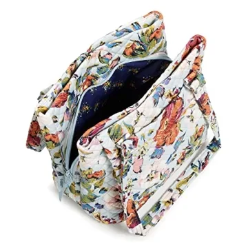 Vera Bradley Recycled Cotton Satchel - Stylish & Lightweight