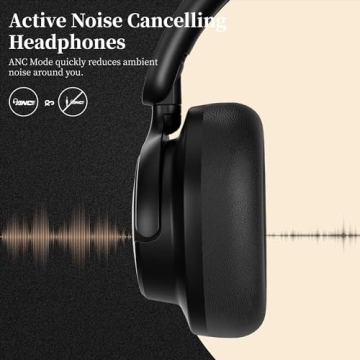Falebare Noise Cancelling Headphones with Long Playtime