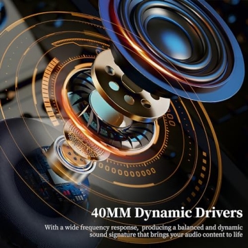 Falebare Noise Cancelling Headphones with Long Playtime