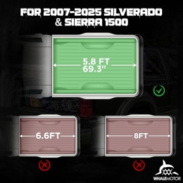 Affordable Truck Bed Tonneau Cover for Silverado & Sierra