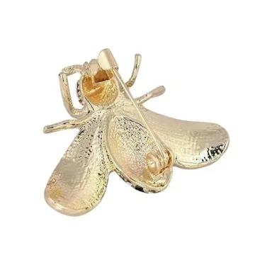 ESIW 8 PCS Honey Bee Brooches for Stylish Women