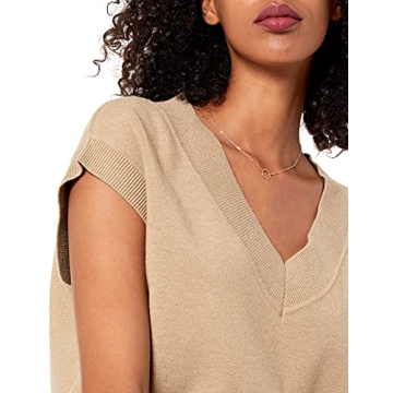 Staples by The Drop Women's Zhen Knit Vest for Effortless Style