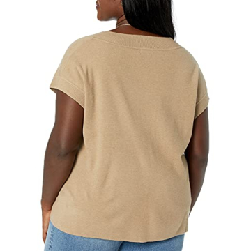 Staples by The Drop Women's Zhen Knit Vest for Effortless Style