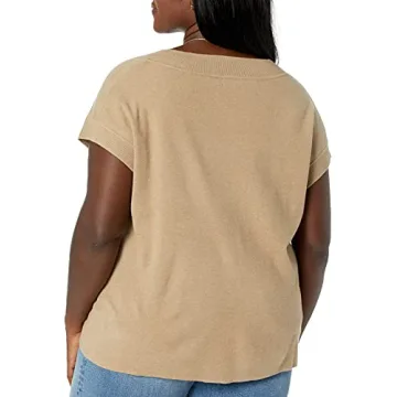 Staples by The Drop Women's Zhen Knit Vest for Effortless Style