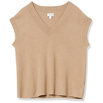 Staples by The Drop Women's Zhen Knit Vest for Effortless Style