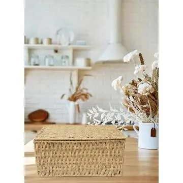 RoyalHouse Stackable Storage Baskets for Organizing