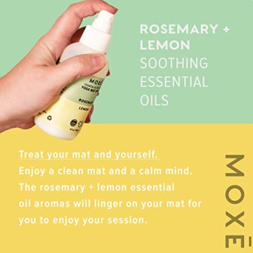 MOXĒ Yoga Mat Cleaner Spray - Eco-Friendly Essential Oil Blend