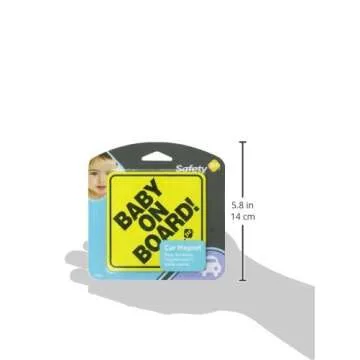 Safety 1st Baby On Board Sign Magnet