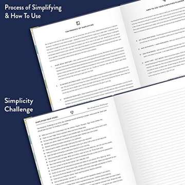 Simplified by Emily Ley 2020 Weekly & Monthly Planner, 8" x 10", Large, Hardcover, Happy Stripe (EL301-903-20)