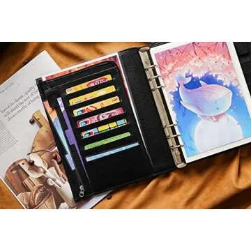 Moterm A5 Luxe Rings Planner - Elegant Leather Organizer