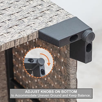 Aug-guan 9-Piece All-Weather Patio Set for Outdoor Comfort