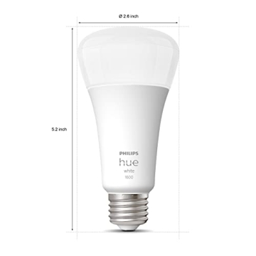 Philips Hue A21 Soft White Smart Bulb - 1600 Lumens