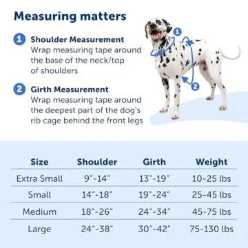 PetSafe Easy Walk Comfort No-Pull Dog Harness Full-Body Padding - Better Walks on The First Use - 5 Points of Adjustment Medium/Large, Blue