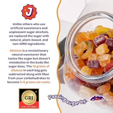 JOYRIDE Sugar-Free Gummies Pack for Guilt-Free Treats