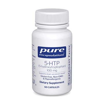 Pure Encapsulations 5-HTP 100 mg for Mood & Sleep Support