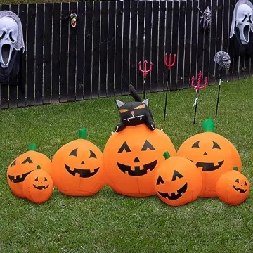 Joybest 8 FT Halloween Inflatable Decor with LEDs