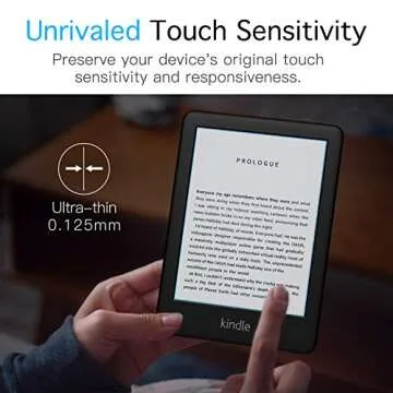 MoKo 2 Pack Antiglare Screen Protector for 6" All-New Kindle 11th Generation 2024/2022, Kindle 10th Generation 2019, Full Coverage Premium PET Protective Film Matte Screen Protector