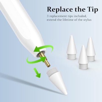 Stylus Pen for iPad - MEKO Apple Pencil w/Palm Rejection