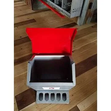 Duncan's Poultry 55 LB Chicken Feeder USA!