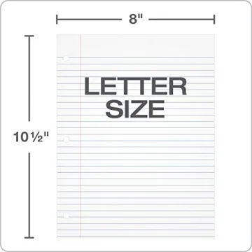 Oxford Filler Paper, 500 Sheets Wide Ruled Loose Leaf