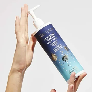 Pacifica Coconut Cream Body Wash for Skin Hydration and Care
