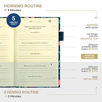 Gratitude Journal for Mindfulness, Self-Care & Positivity